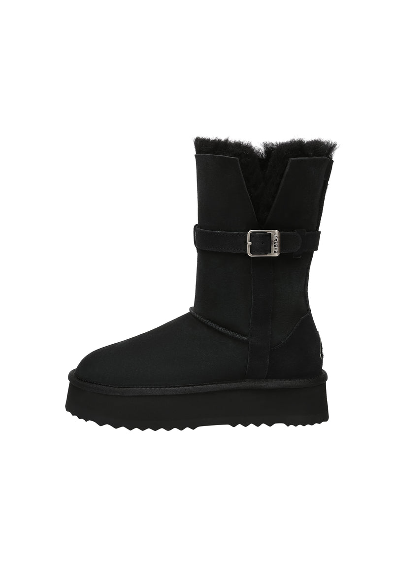 Brush Platform Boots