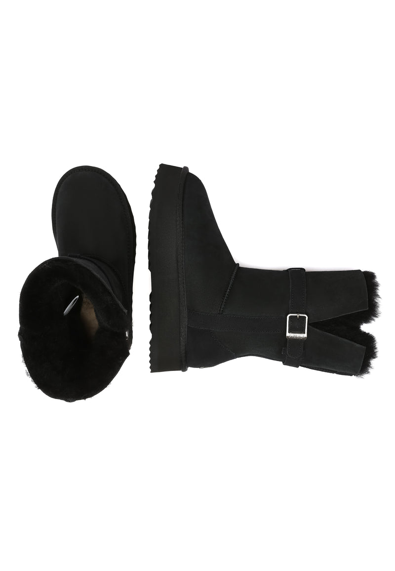 Brush Platform Boots