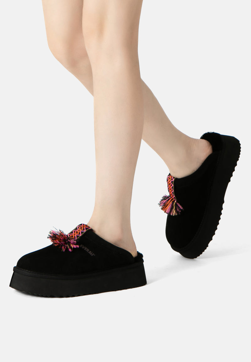 Caspian Platform Slippers