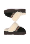 Crake Knitted Platform Slippers