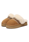 Crake Knitted Platform Slippers
