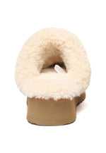 Crake Knitted Platform Slippers