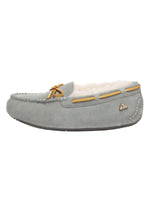 Crested Leather Loafers
