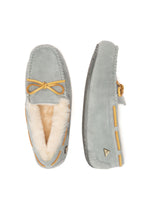 Crested Leather Loafers