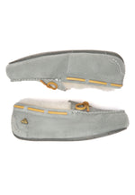 Crested Leather Loafers