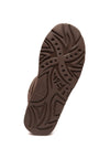 Dusky Leather Platform Short Boots