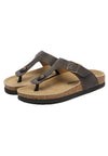 Flamingo Leather Toe Thong Sandals