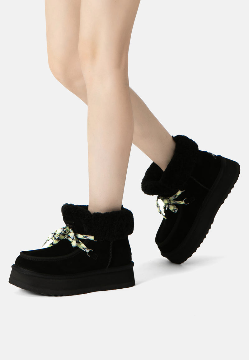 Lapwing Ankle Platform Boots