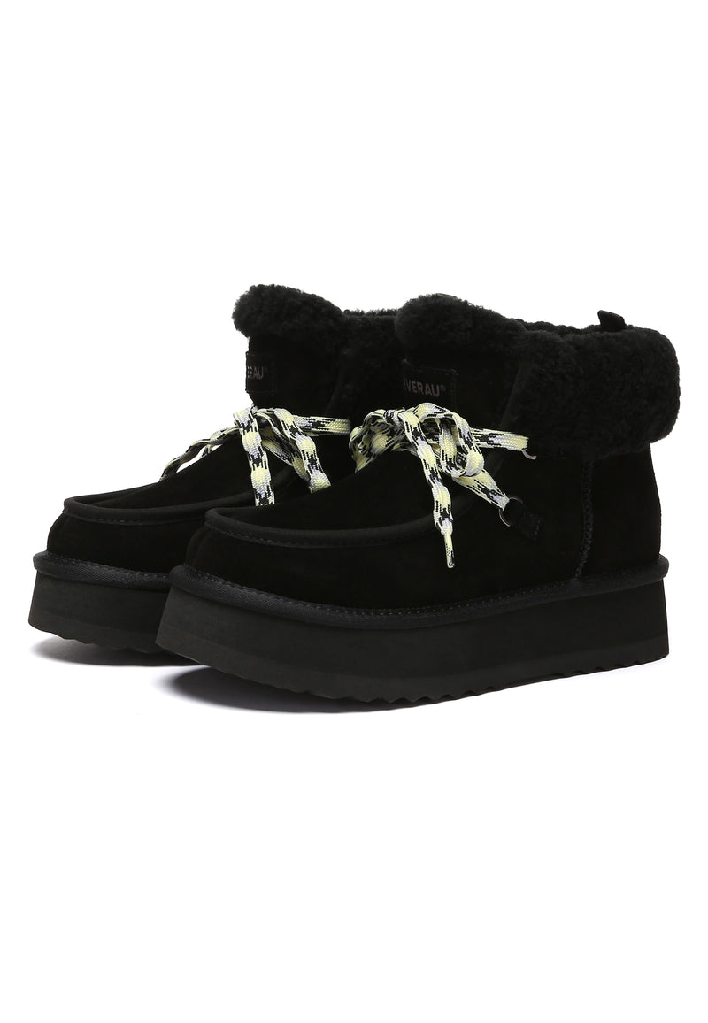 Lapwing Ankle Platform Boots