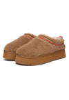 Lewin Plush Platform Slippers