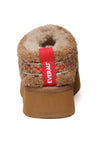 Lewin Plush Platform Slippers