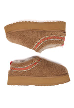 Lewin Plush Platform Slippers