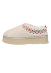 Lewin Plush Platform Slippers