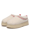 Lewin Plush Platform Slippers