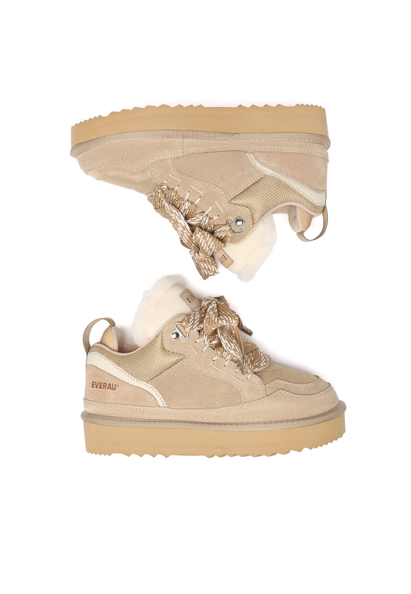 Marbled Lace up Platform Boots