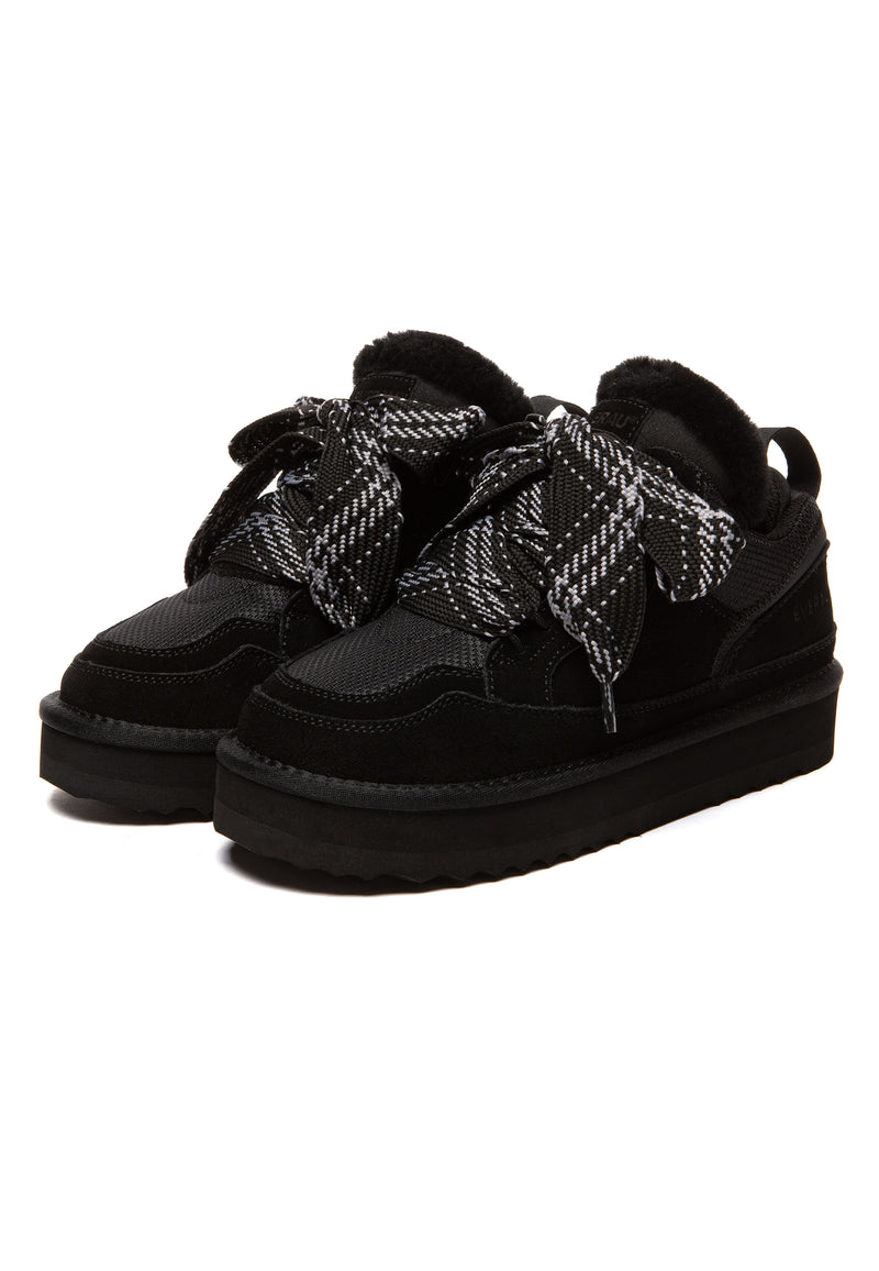 Papuan Lace up Sneaker Boots