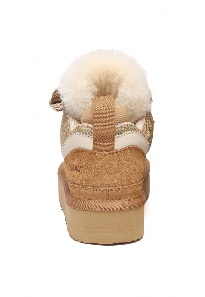 Papuan Lace up Sneaker Boots