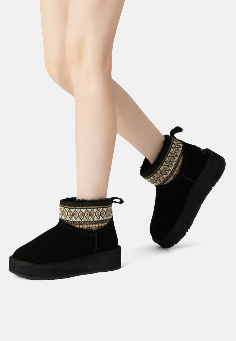 Plover Ankle Platform Boots