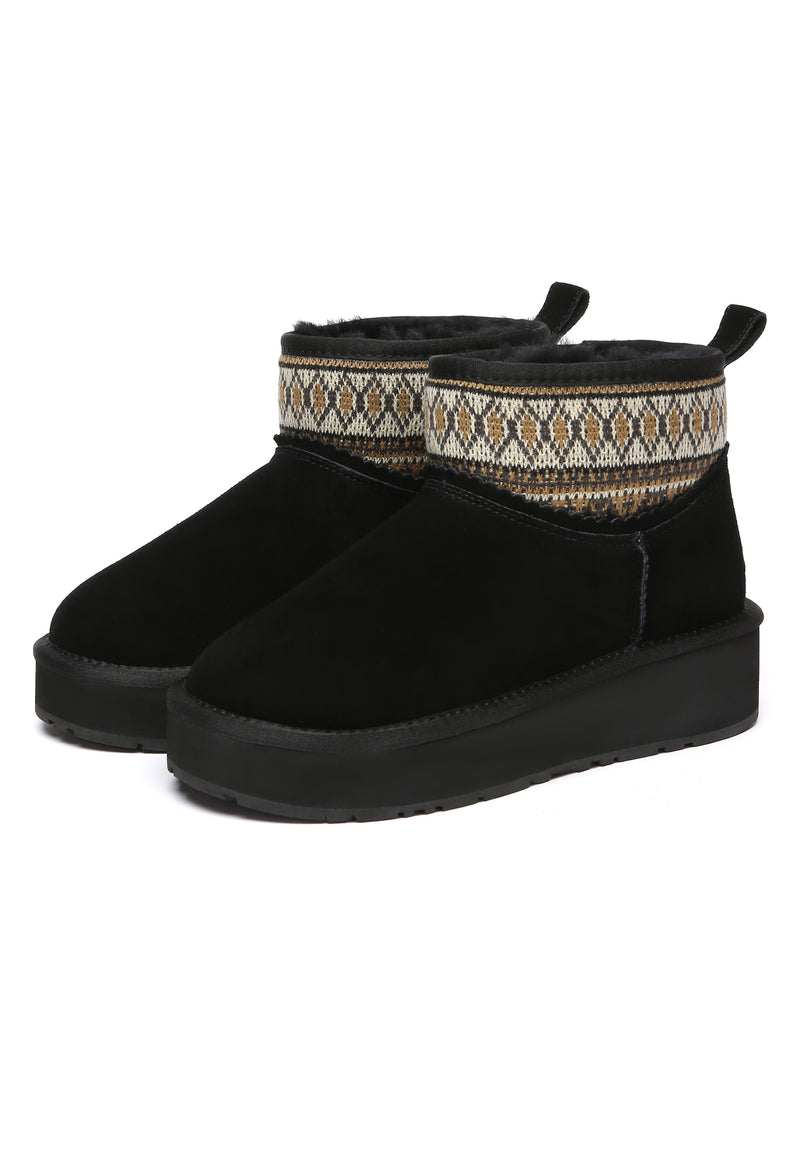Plover Ankle Platform Boots
