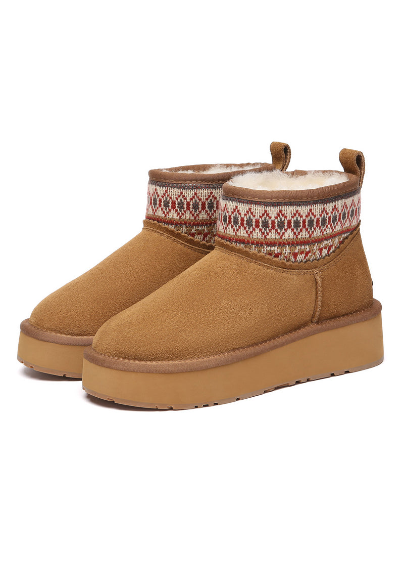 Plover Ankle Platform Boots