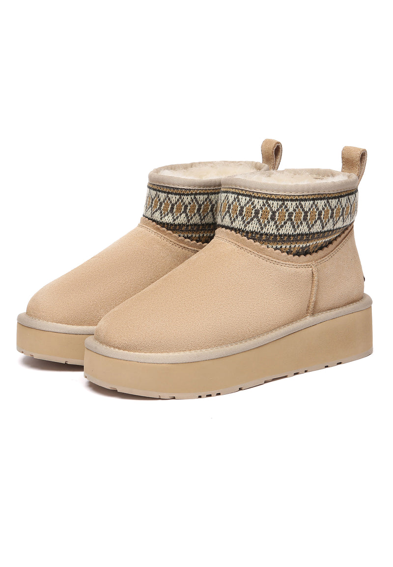 Plover Ankle Platform Boots
