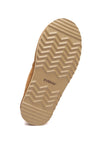 Plumed Ankle Platform Slippers