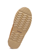 Plumed Ankle Platform Slippers