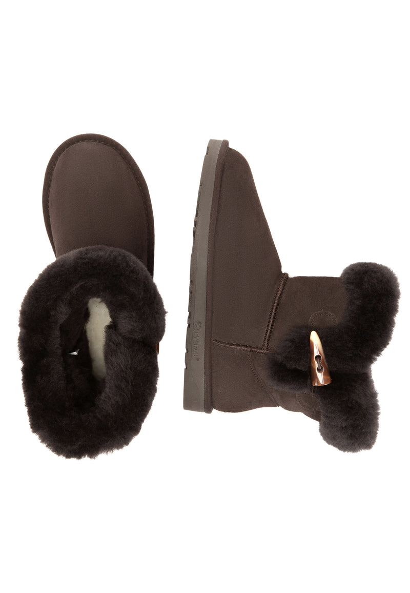 Robin Horn Toggle button Mini Boots