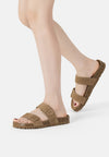 Scarlet Leather Sandals