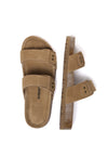 Scarlet Leather Sandals