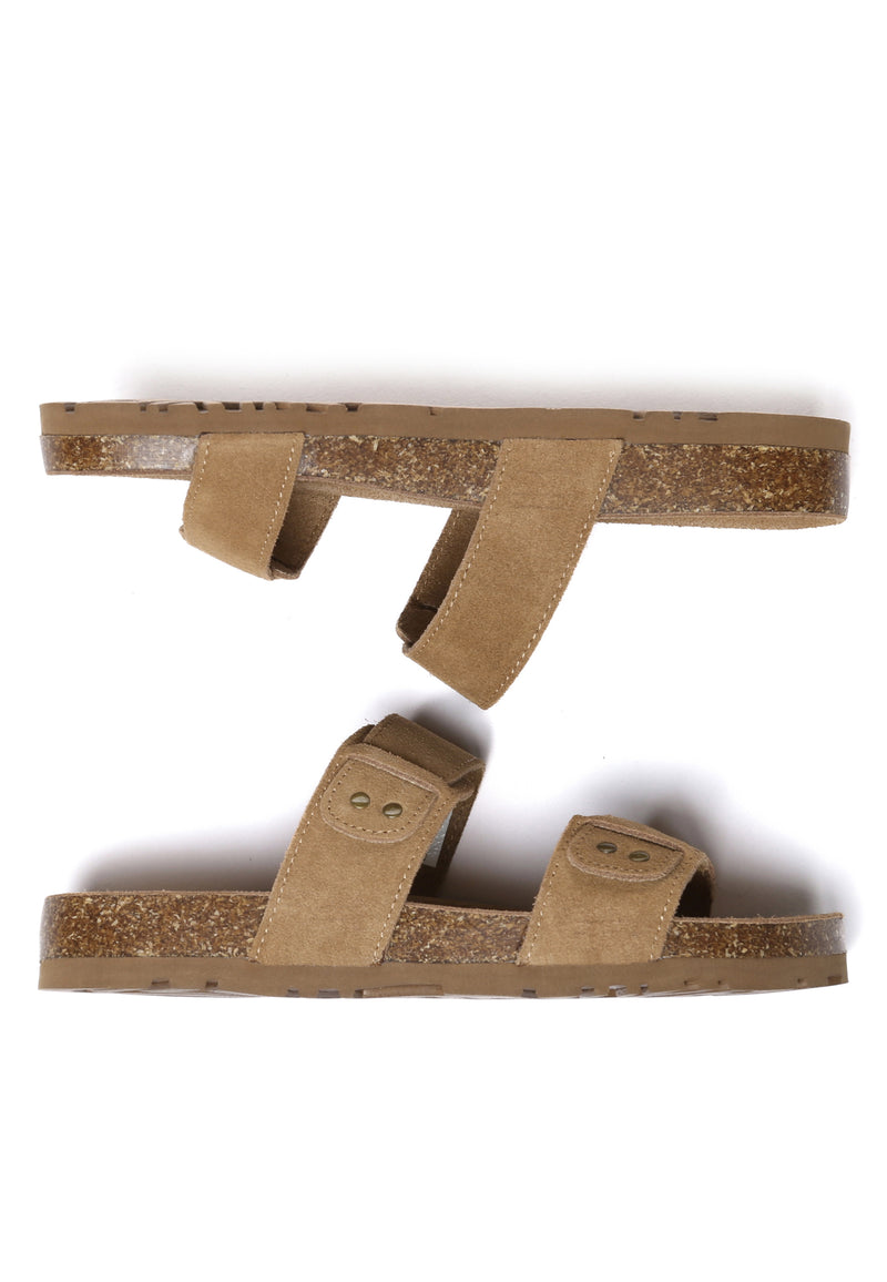 Scarlet Leather Sandals