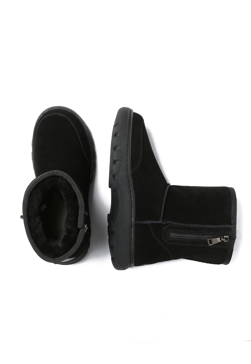 Starling Zipper Short Boots
