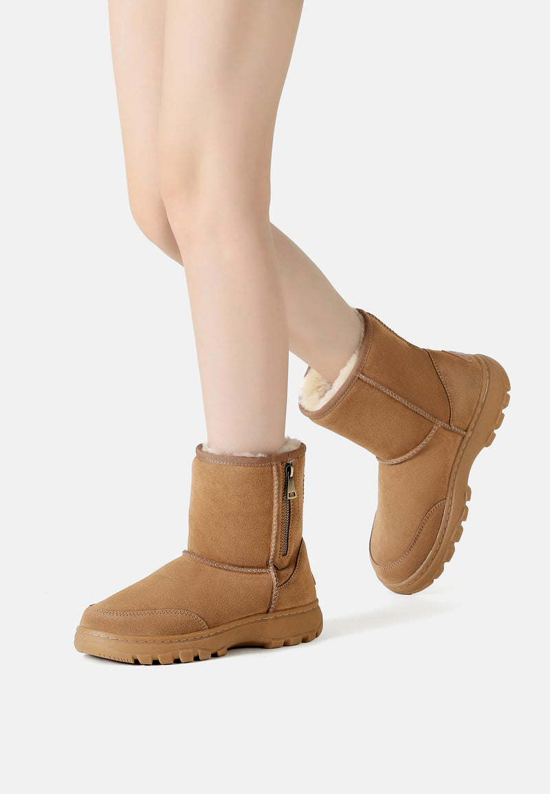 Starling Zipper Short Boots