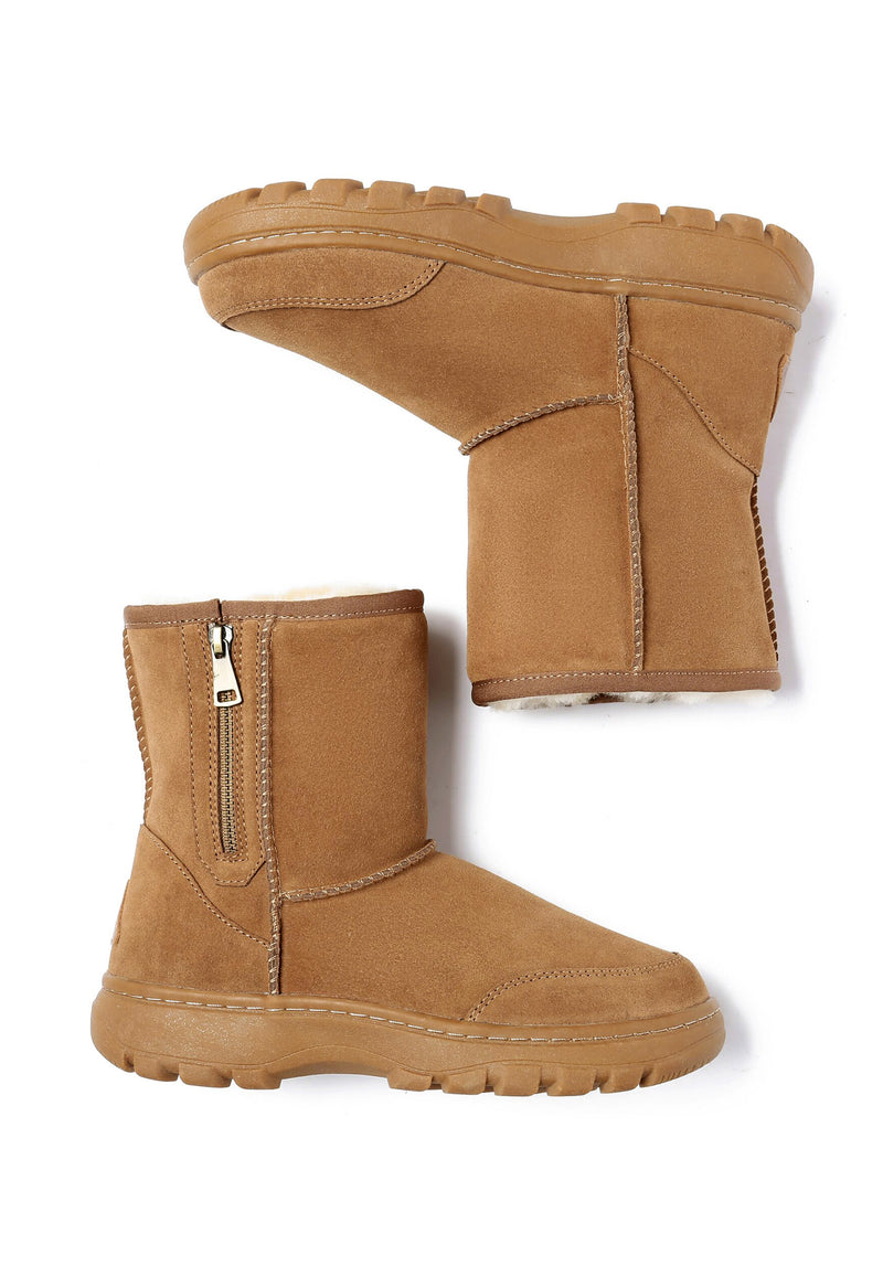 Starling Zipper Short Boots