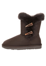 Stork Horn Toggle button Short Boots