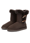 Stork Horn Toggle button Short Boots