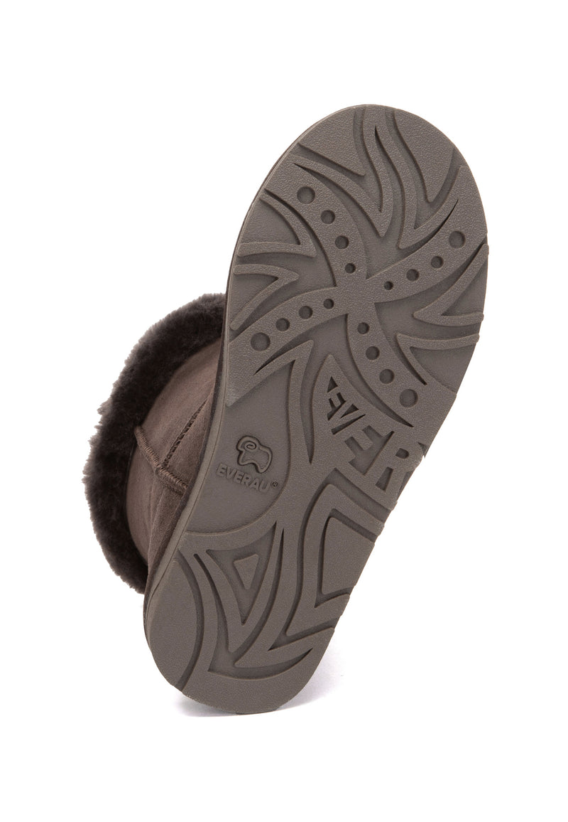 Stork Horn Toggle button Short Boots