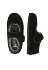 Teal Adjustable Strap Slippers