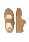 Teal Adjustable Strap Slippers